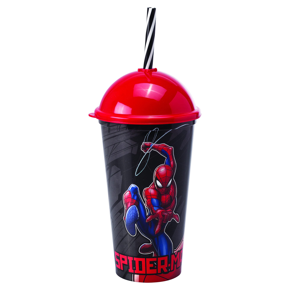 COPO SHAKE PLASUTIL HOMEM ARANHA 500ML