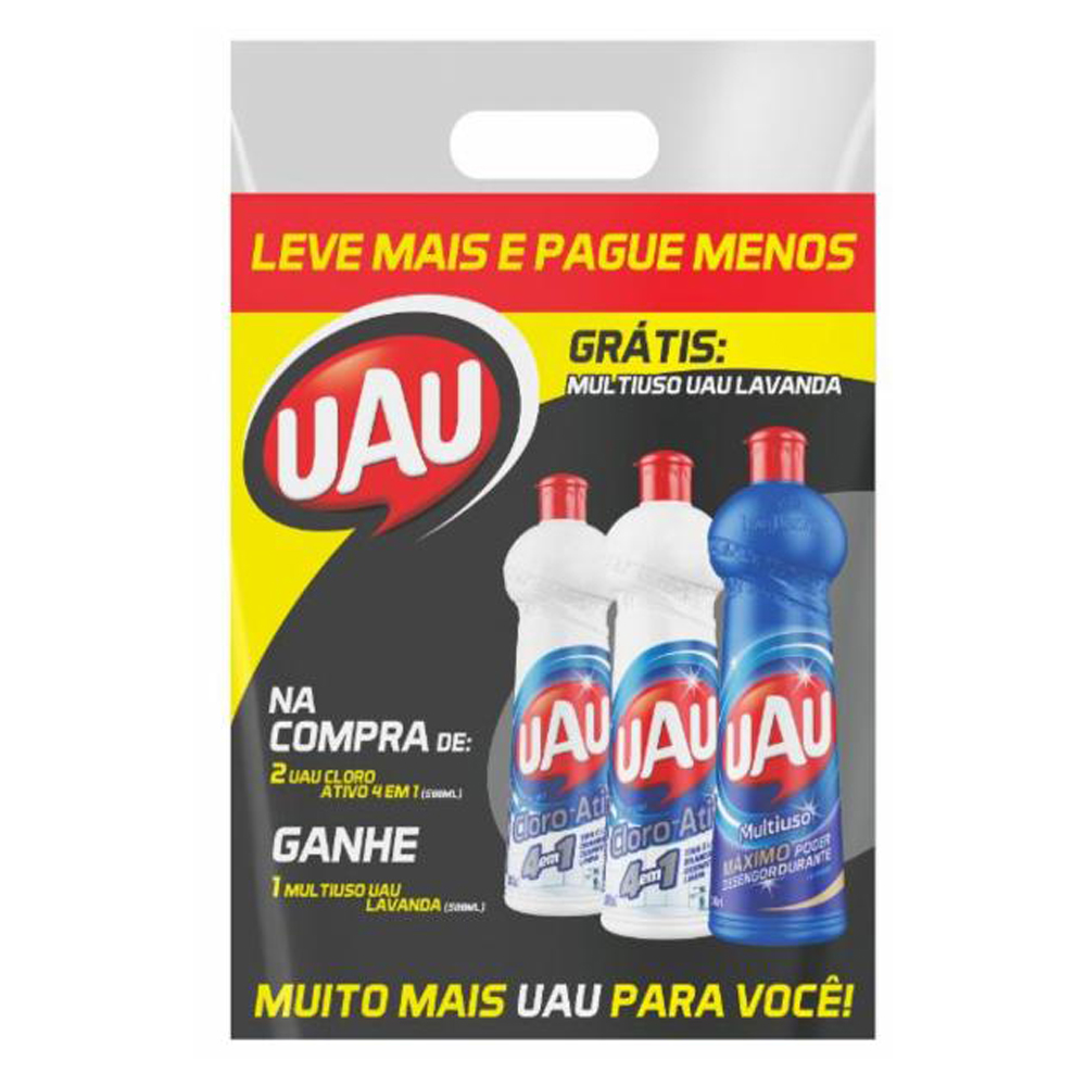 KIT LIMP UAU LV3 PG2 500ML