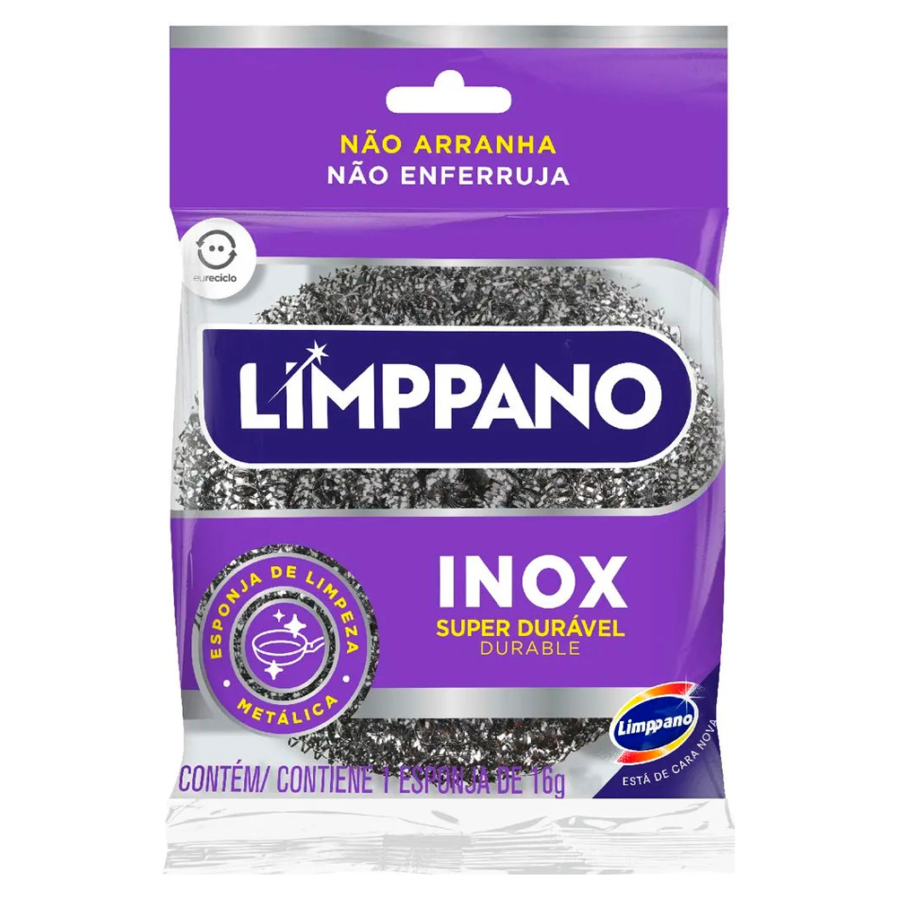 ESPONJA AÇO LIMPPANO 16G