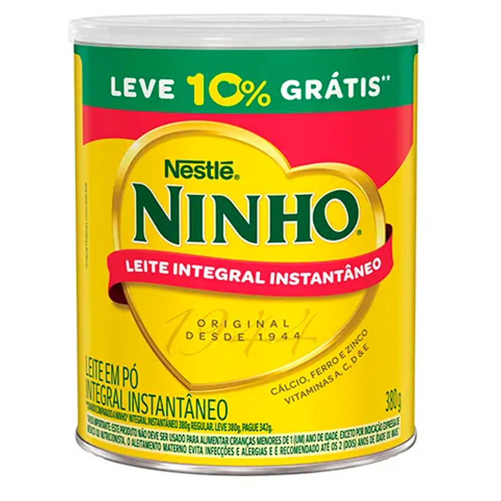 LEITE PO NINHO 380G INTEG INST 10% DESC