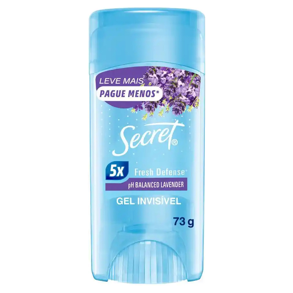 DESOD GEL SECRET CLEAR LAVENDER 73G