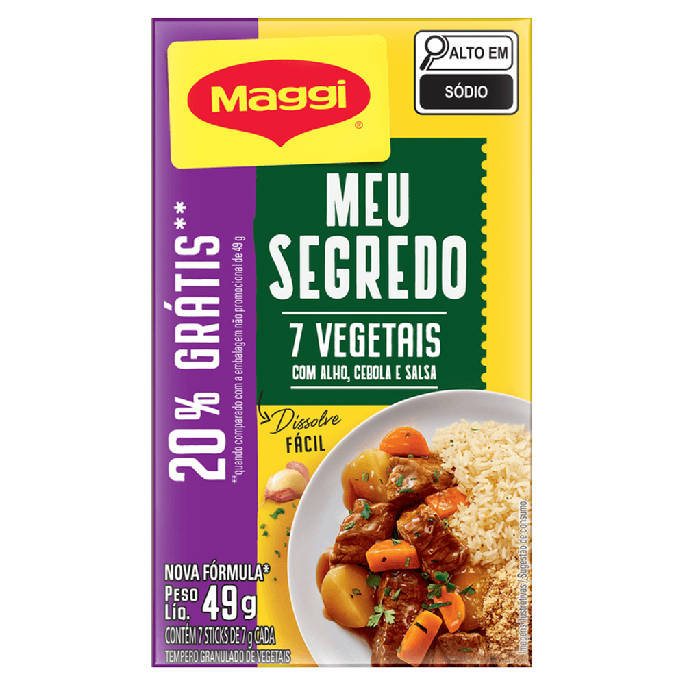 TEMP MAGGI MEU SEGREDO 7VEG 20% DSC 42G