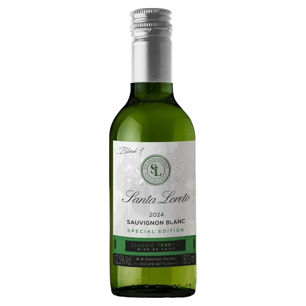 VIN CHIL SANTA LORETO SAUV BLANC 187ML