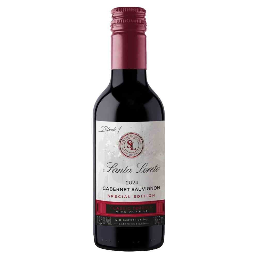VIN CHIL SANTA LORETO CAB SAUV 187ML