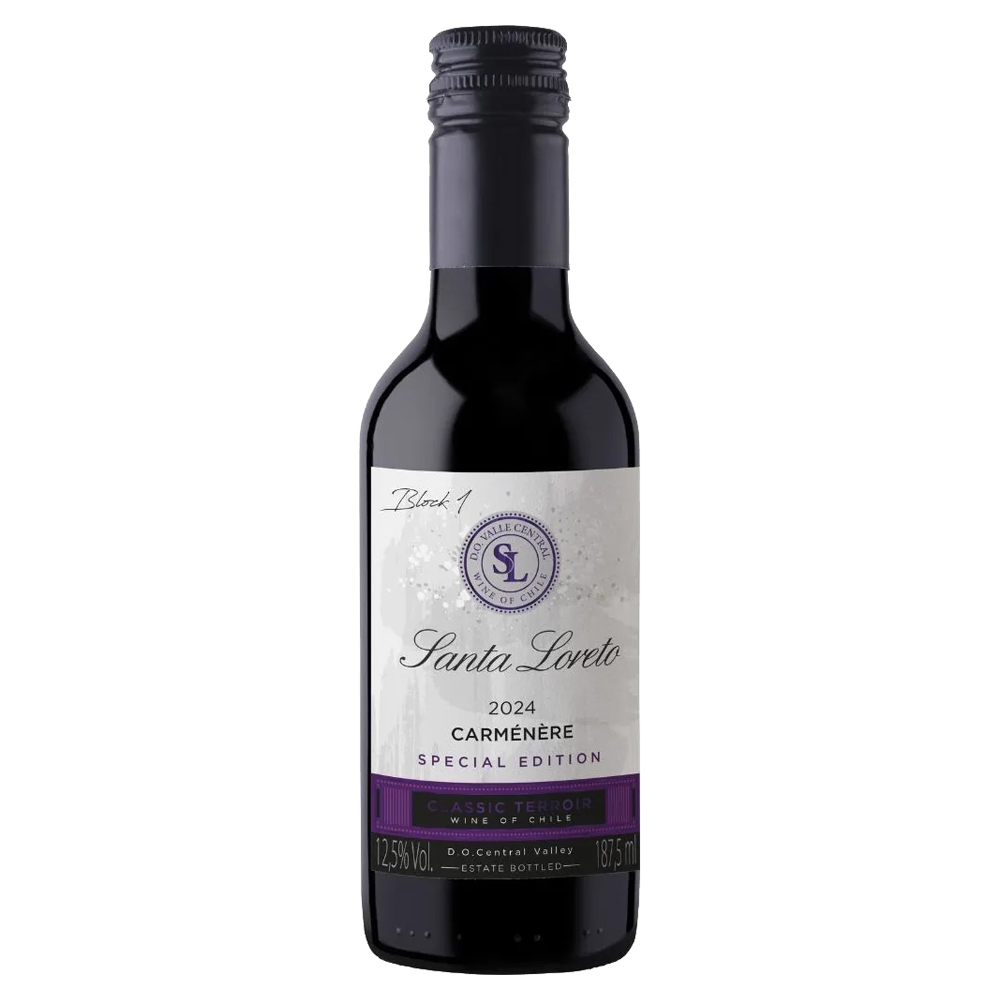 VIN CHIL SANTA LORETO CARMENERE 187ML