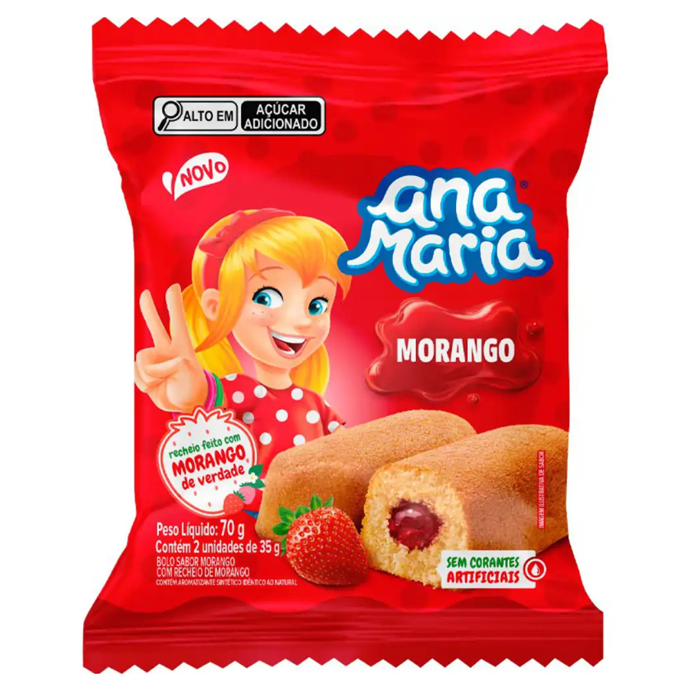 BOLO ANA MARIA PULLMAN MORANGO 70G