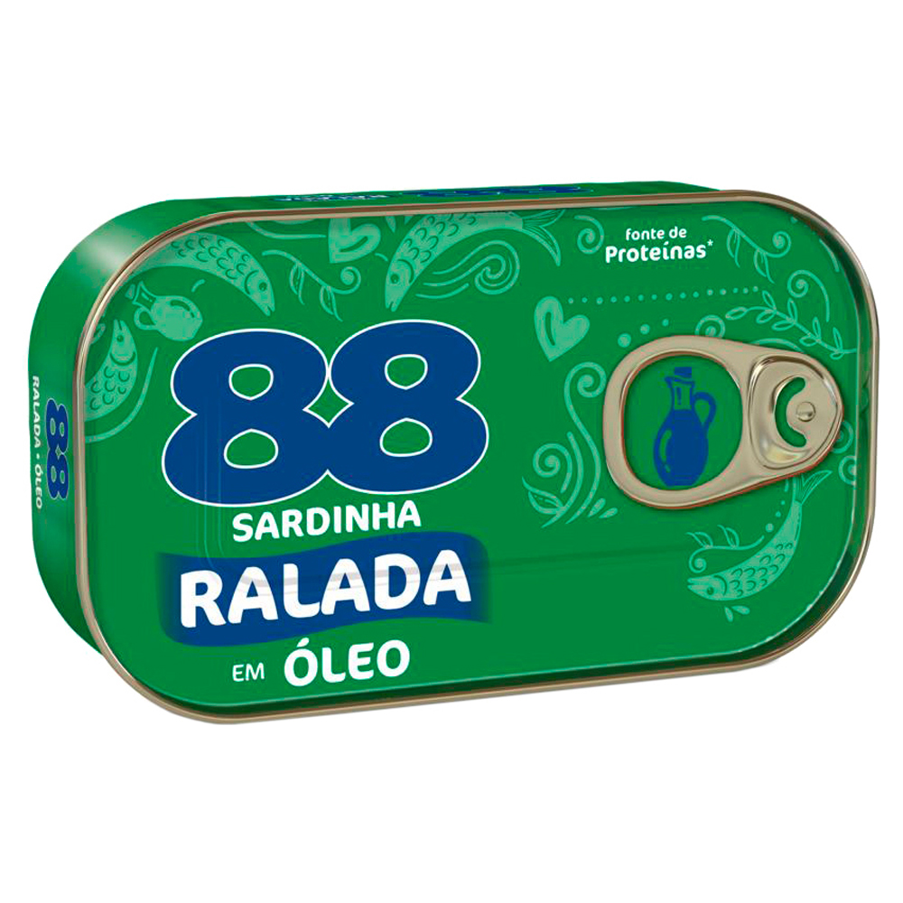 SARDINHA 88 RALADO EM OLEO 110G
