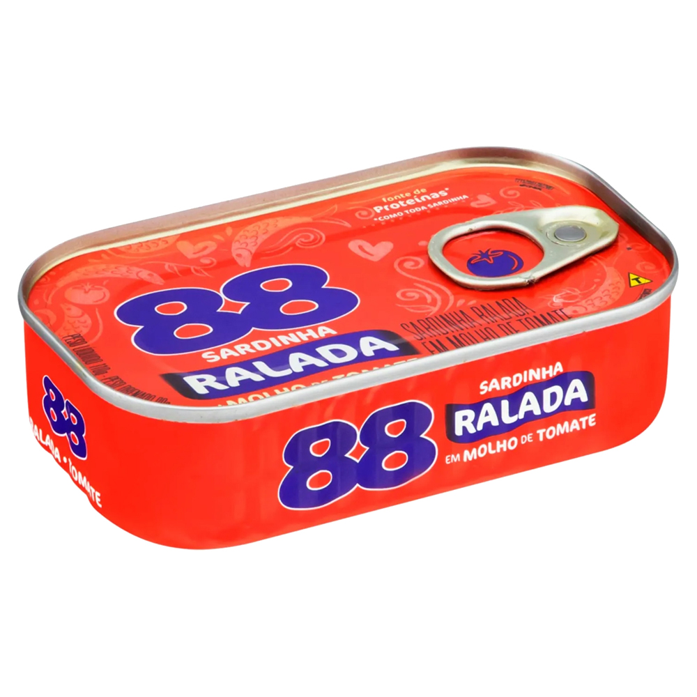 SARDINHA 88 RALADO MOLHO DE TOM 110G