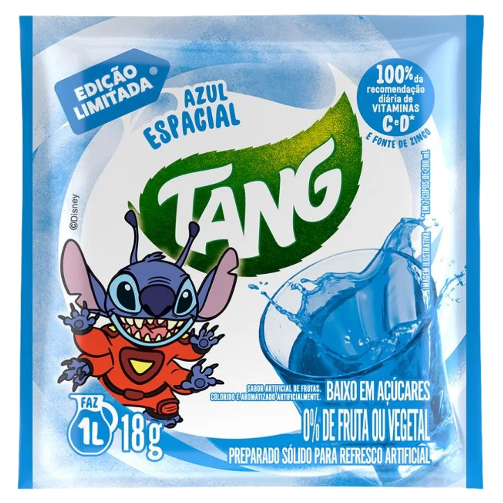 REFRESCO EM PO TANG AZUL ESPL STITCH 18G