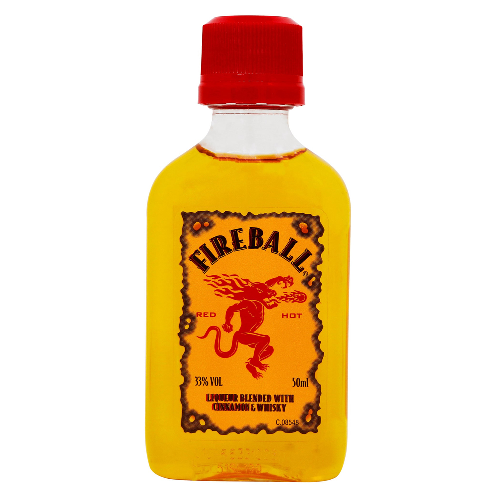 LICOR FIREBALL CAN MINIATURA 50ML
