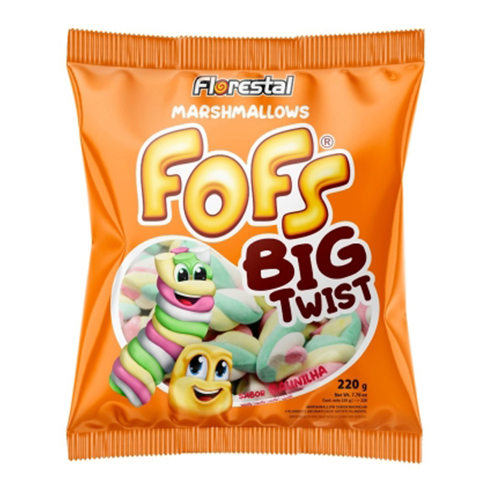 MARSHMALLOW FOFS BIG TWIST 220G