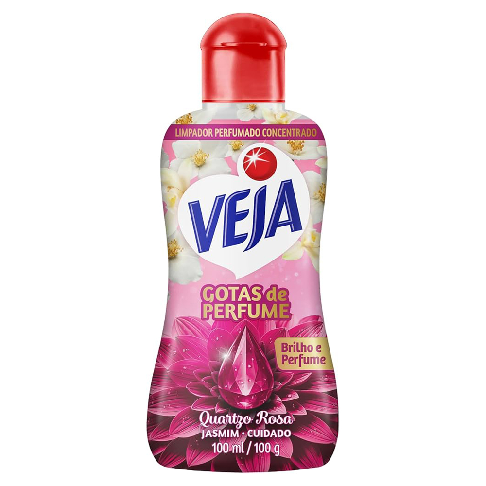 LIMP VEJA CONC QUARTZO ROSA - JASM 100ML