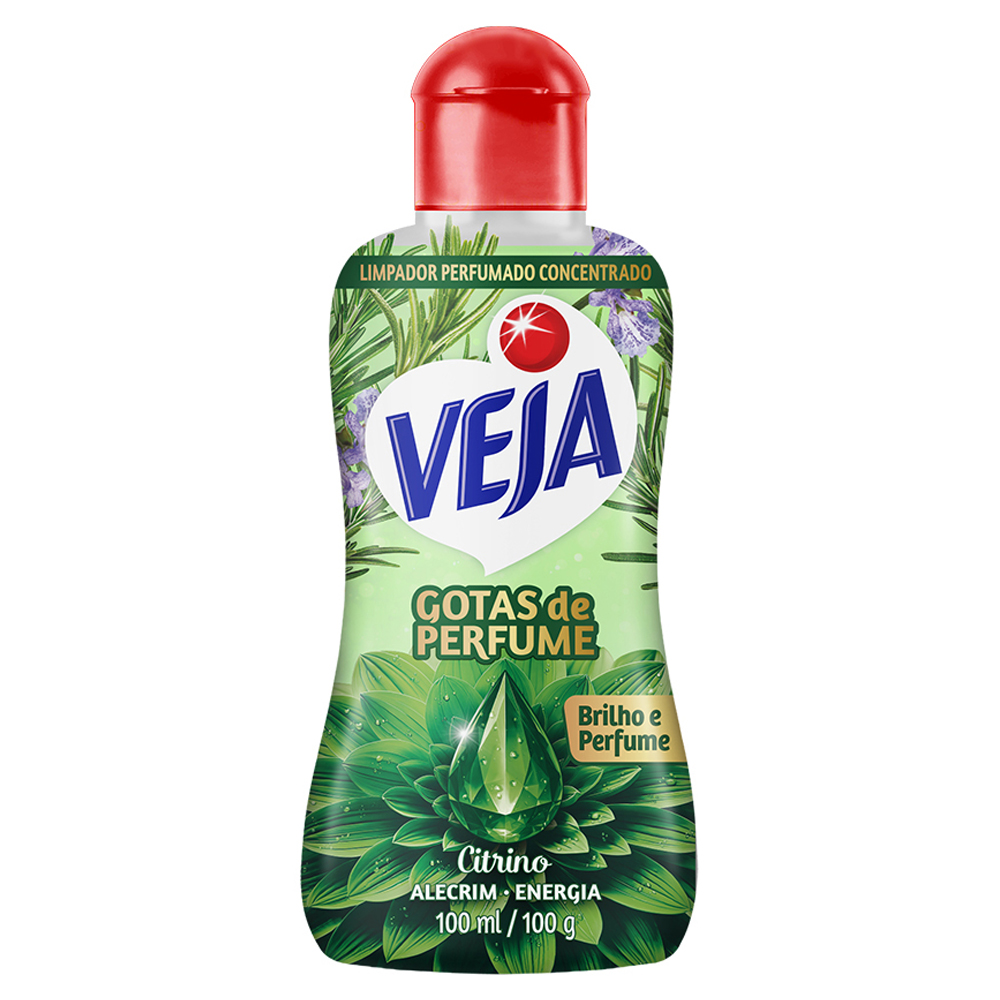 LIMP VEJA CONC CITRINO - ALECRIM 100ML
