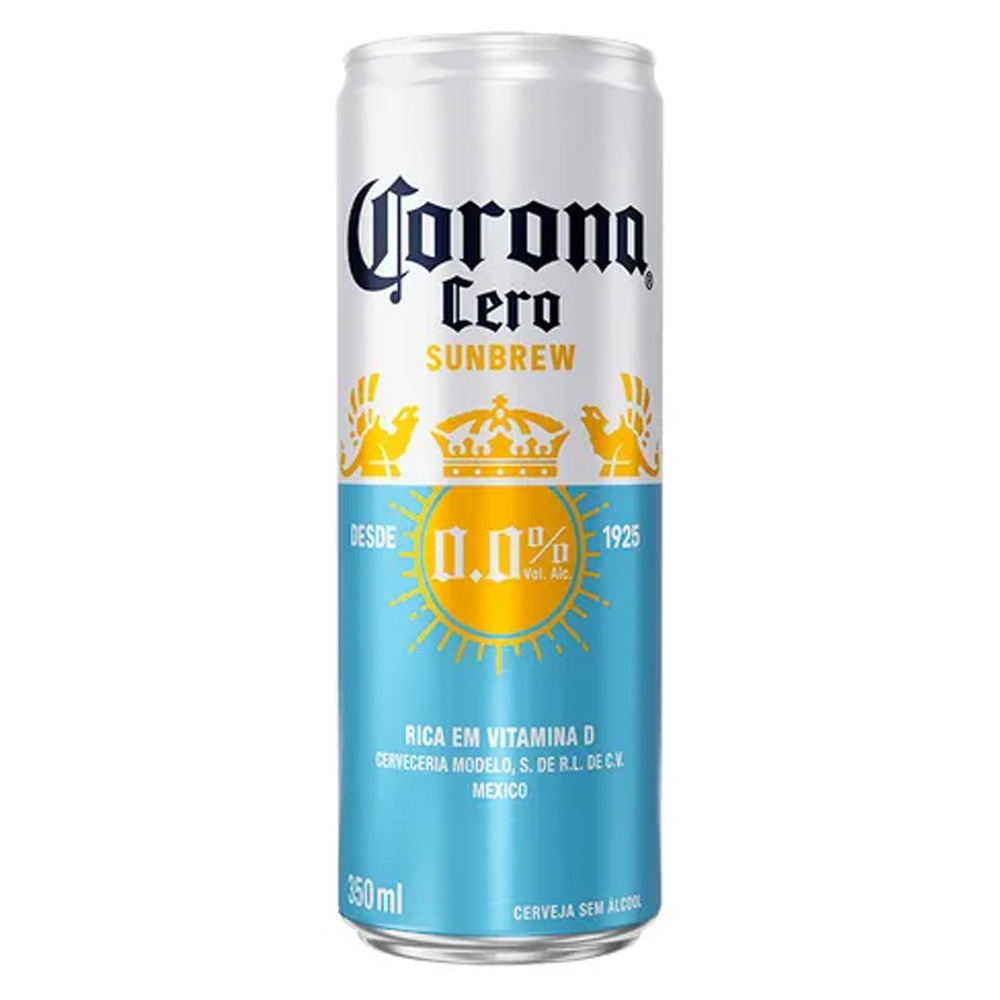 CERVEJA CORONA ZERO 350ML