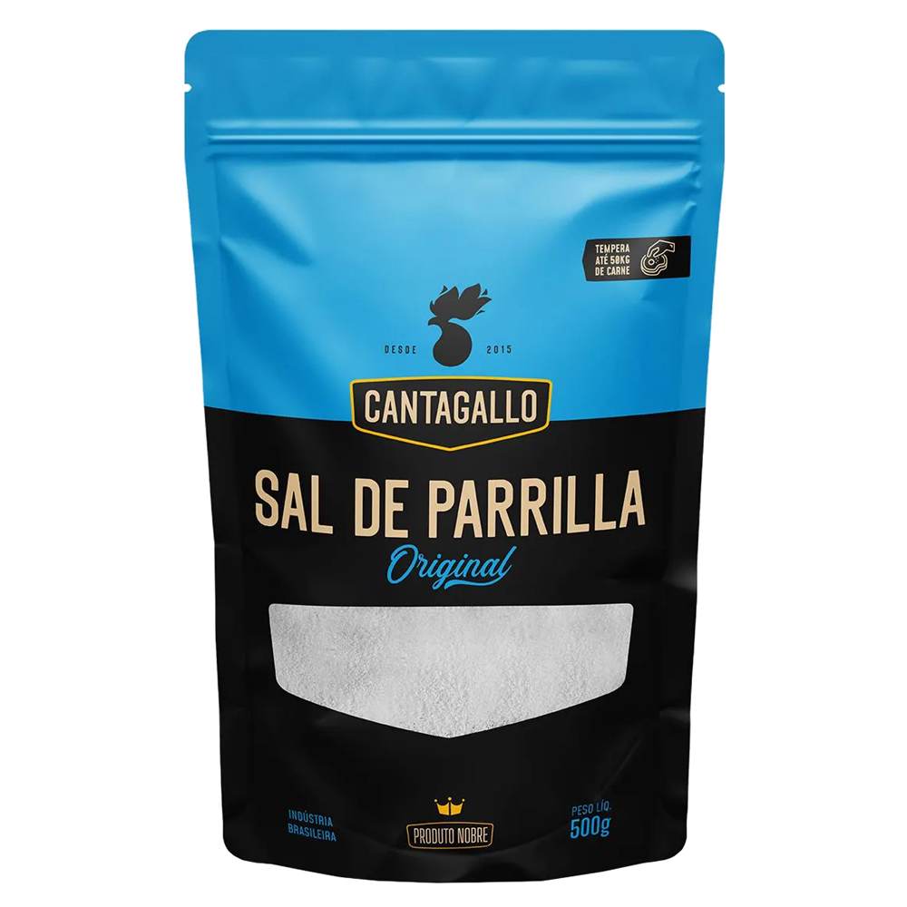 SAL PARRILLA ORIG CANTAGALLO POUCH 500G