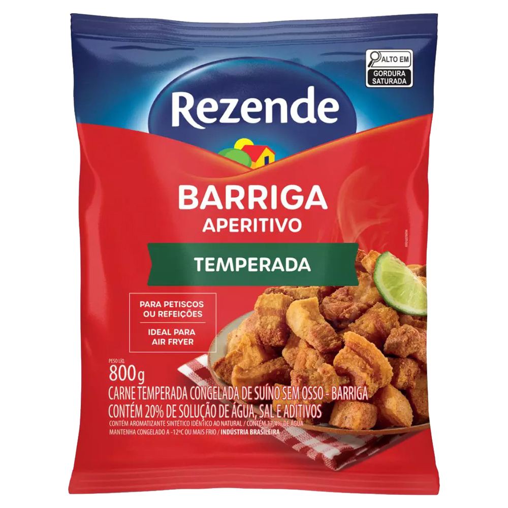 BARRIGA REZENDE 800GR APERITIVO