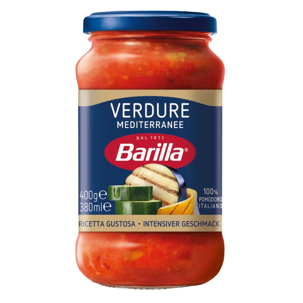 MOLHO TOM BARILLA VERD MEDITERRANEE 400G