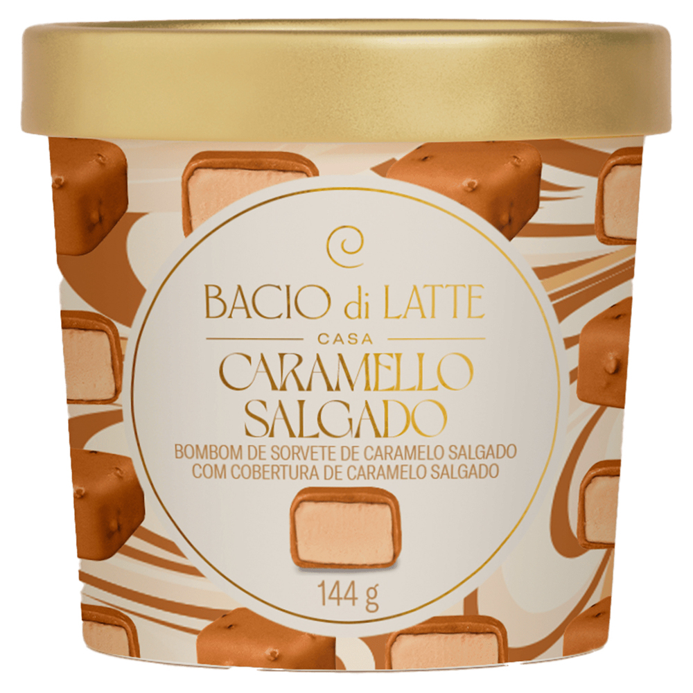 BOMBOM BACIO DI LATTE CARAMELLO SALG144G