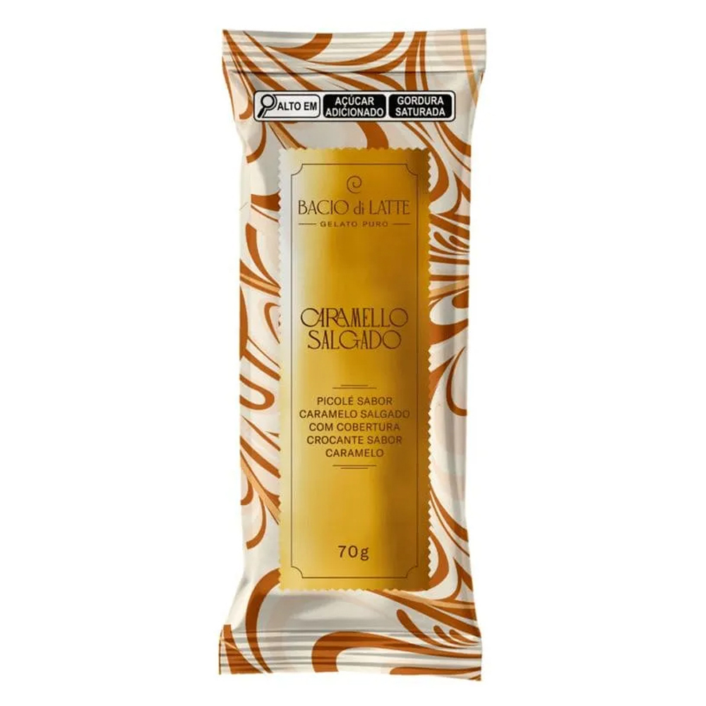 PICOLE BACIO DI LATTE CARAMELLO SALG 70G