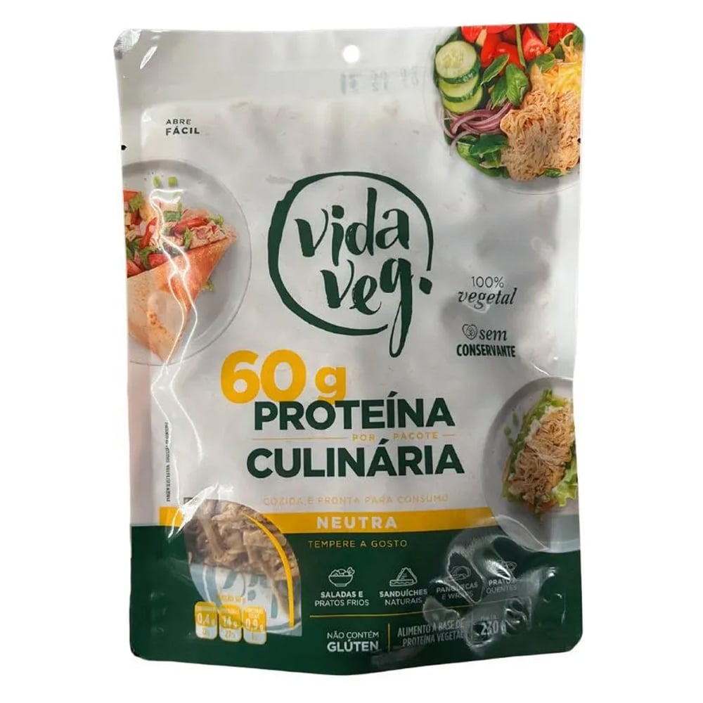 PROTEINA CULINÁRIA VEGETAL VIDA VEG 230G