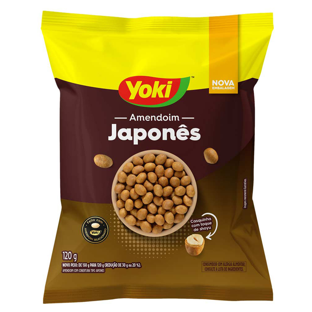 AMENDOIM JAPONÊS YOKI 120G