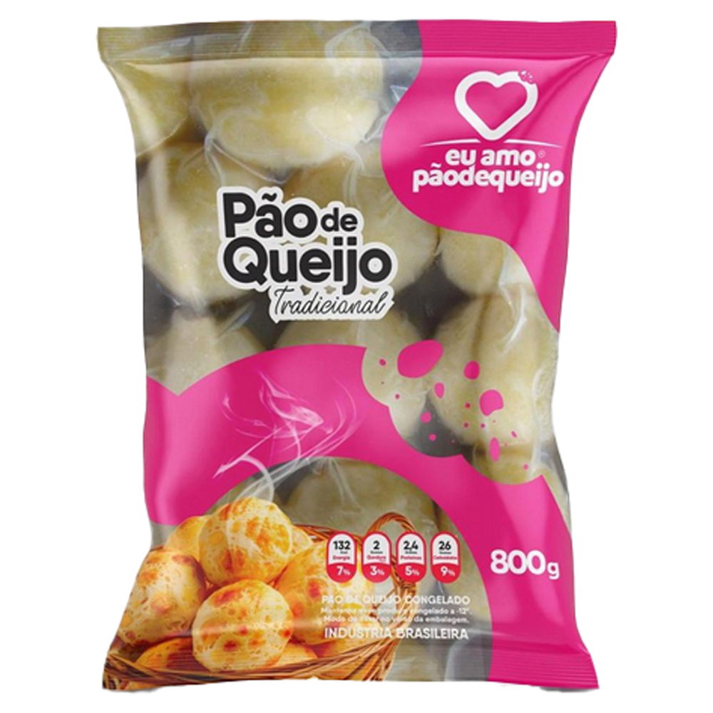 PAO DE QUEIJO EU AMO 800G