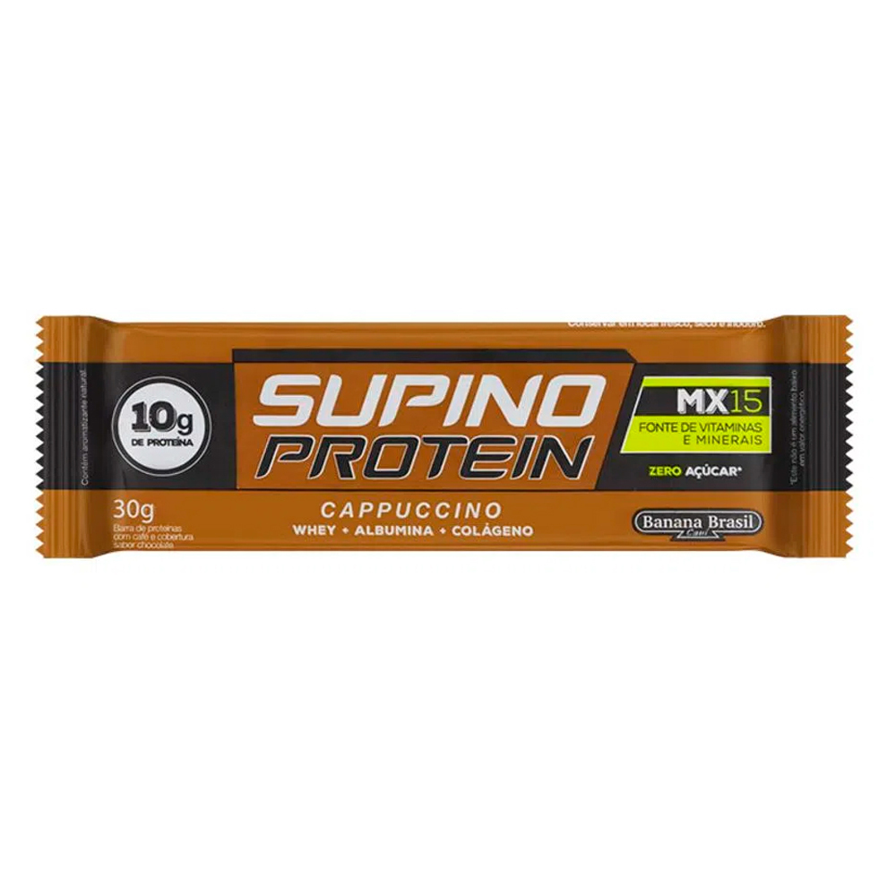 BARRA PROTEIN SUPINO CAPPUCCINO 30G