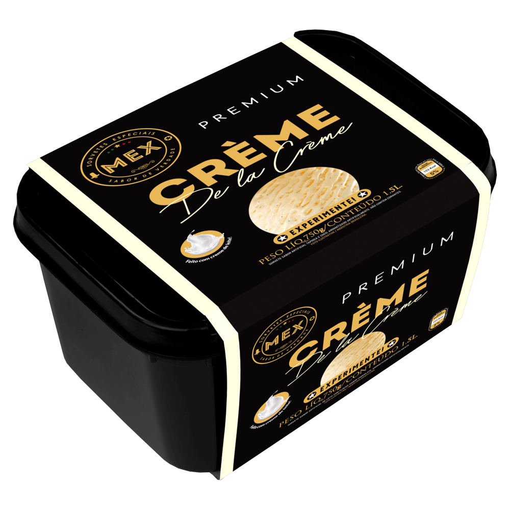 SORVETE MEX PREMIUM 1,5L CREME