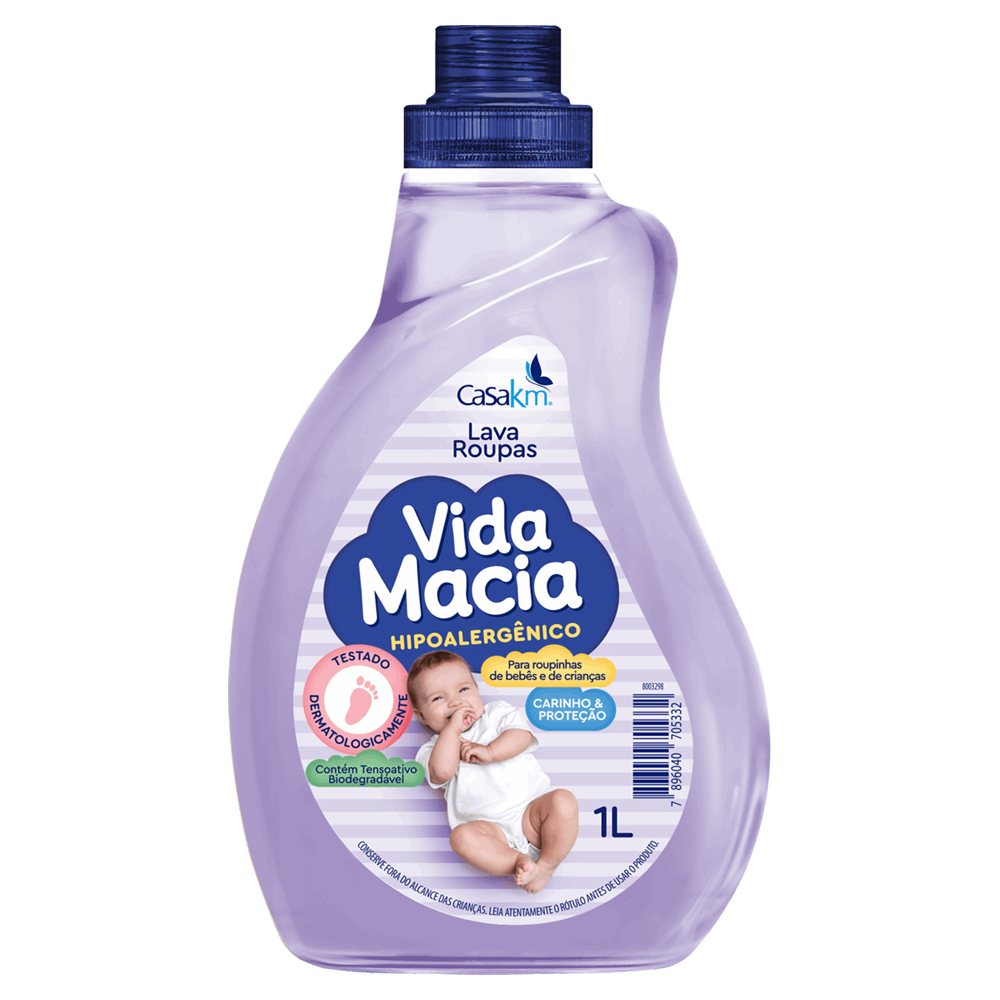 LAVA ROUPAS VIDA MACIA CARINHO E PROT 2L