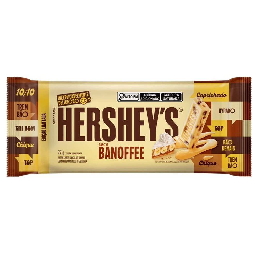 CHOC HERSHEYS 77G BANOFFE BISC E BANANA