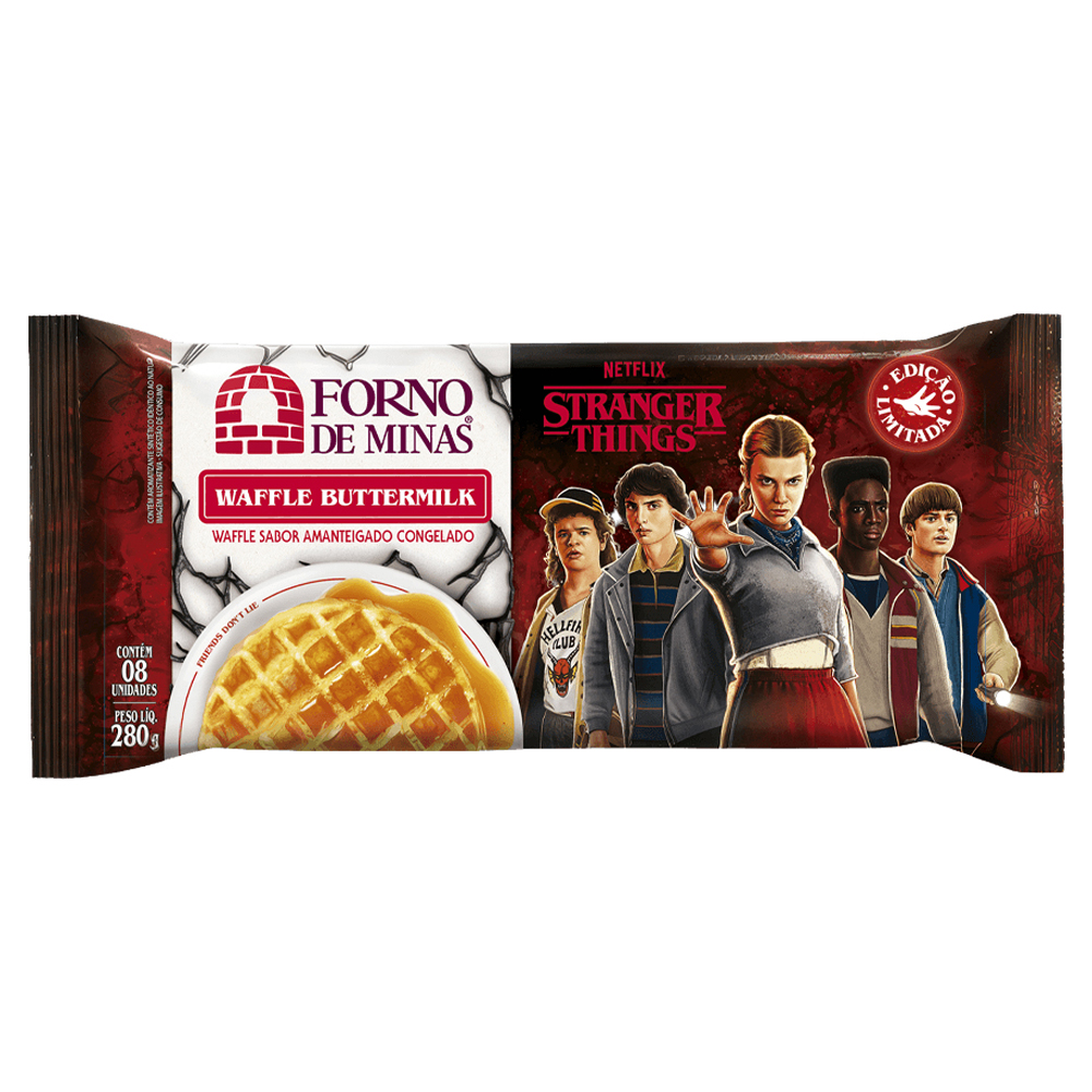 FORNO DE MINAS WAFFLE AMANTEIGADO 280G
