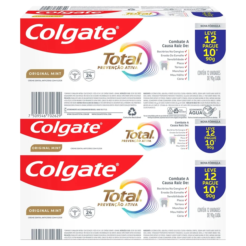CR DENT COLG TOTAL 90G ORIG MINT L12P10