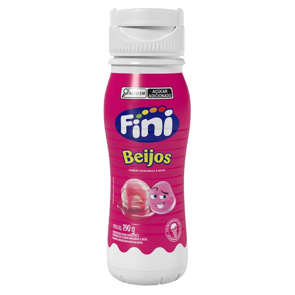COBERT P/SORVETE FINI BEIJOS 190G