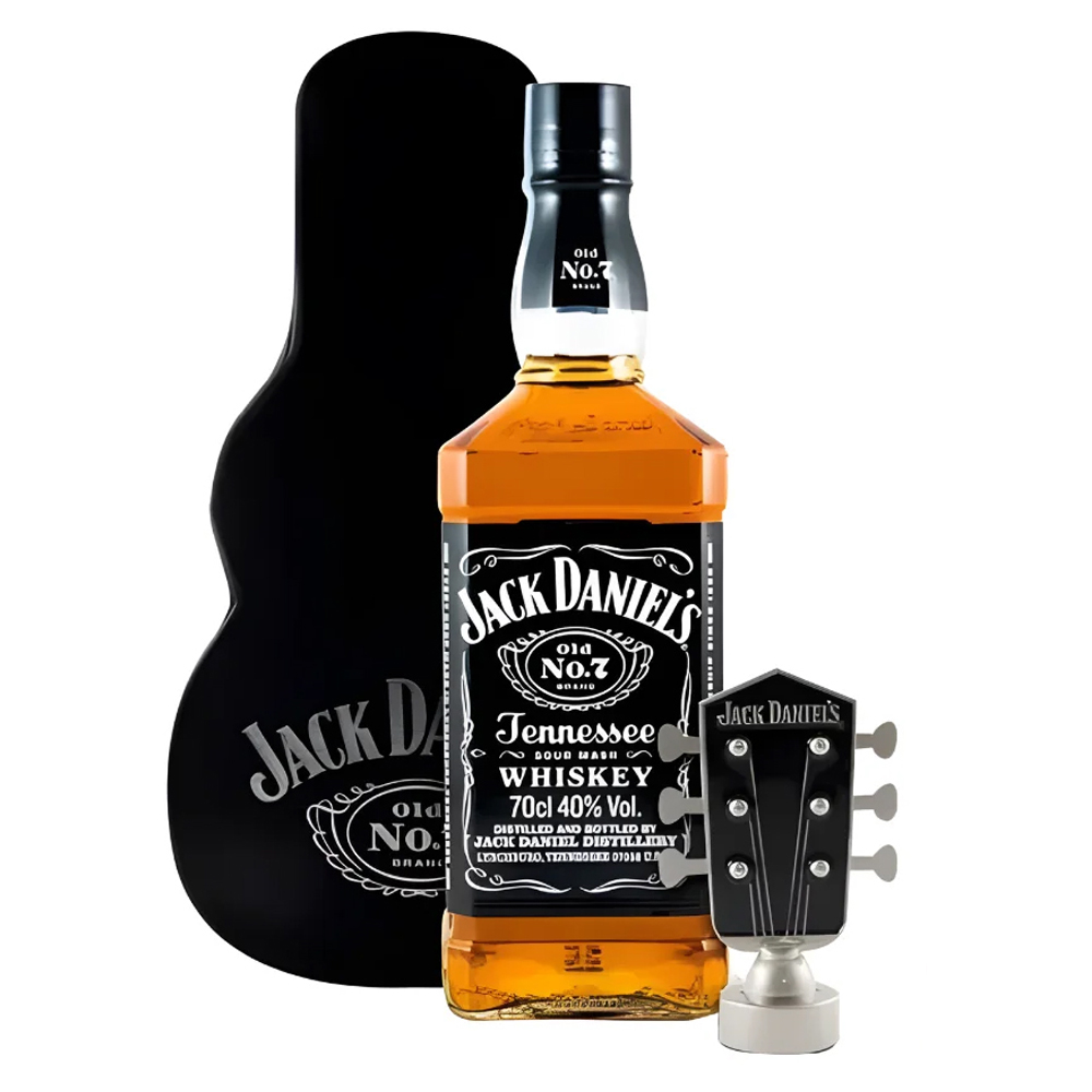 WHISKY JACK DANIELS ED GUITARRA 700ML