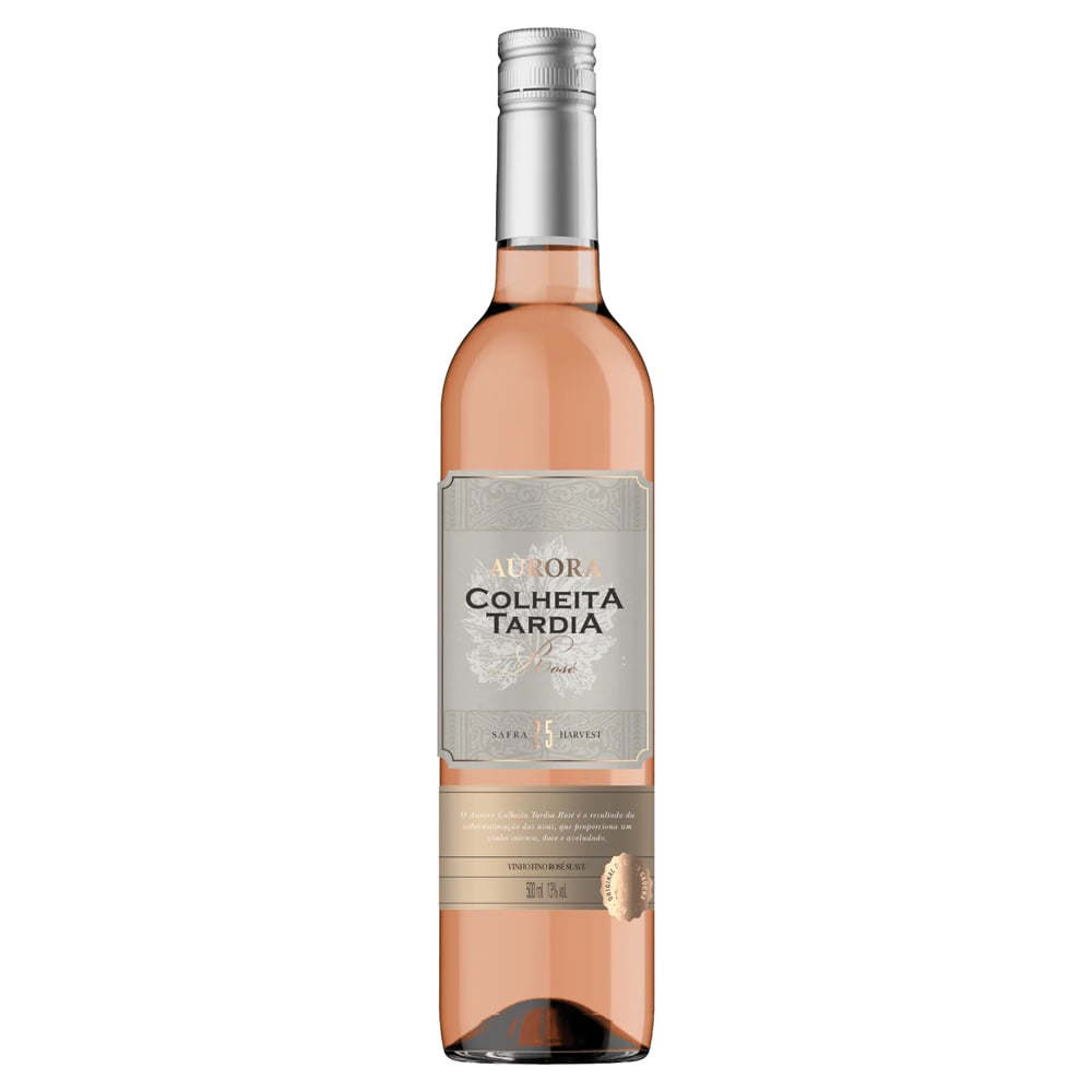 VIN AURORA COLHEITA TARDIA ROSE 500ML