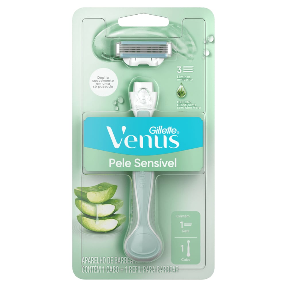 AP DE BARB VENUS ALOE VERA 3UN PELE SENS