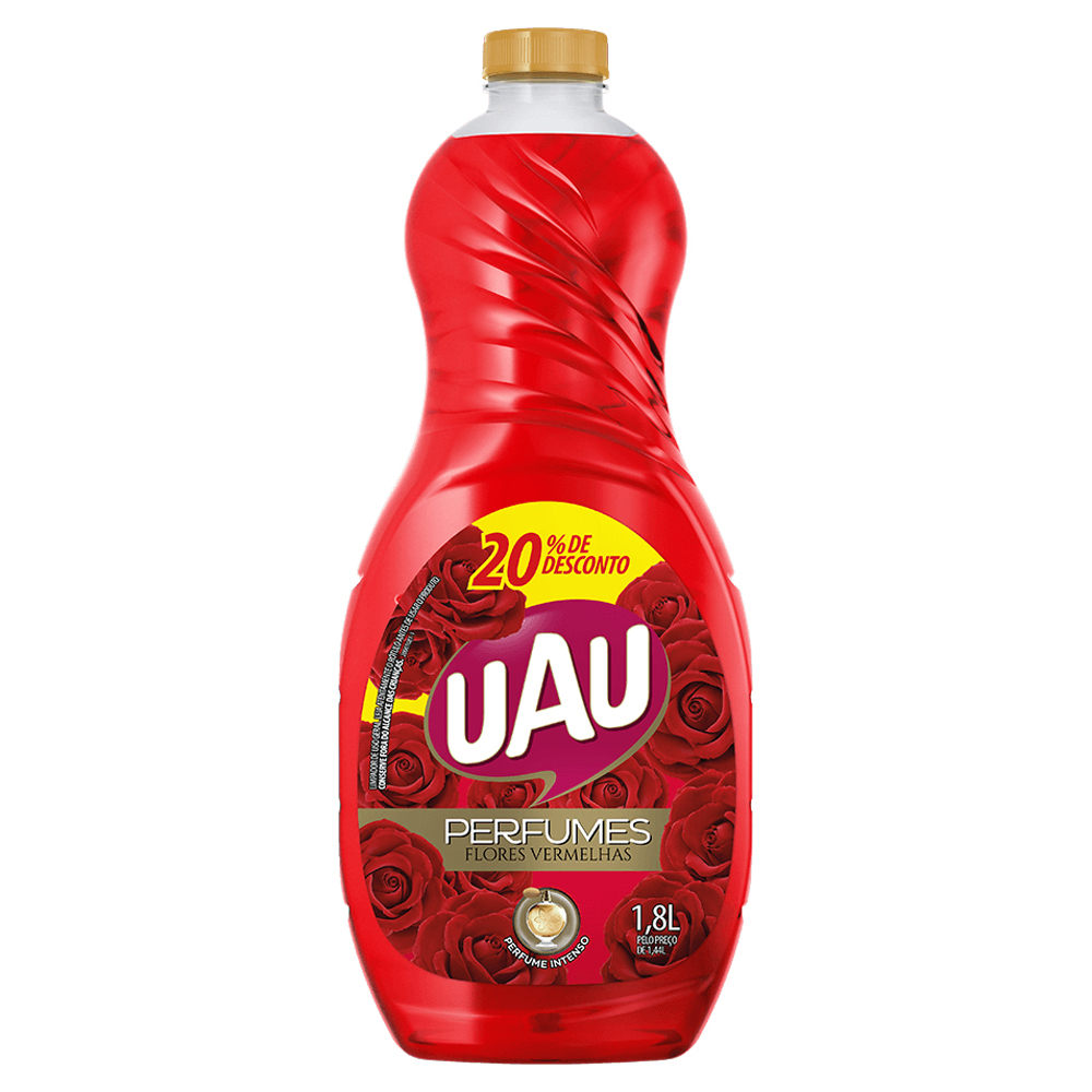 LIMP UAU PERF FLOR VERM E SEDUCAO 1,8L