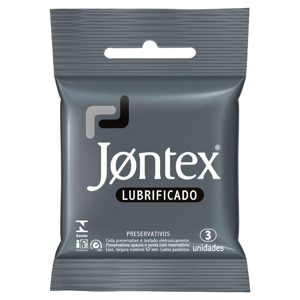 PRESERVATIVO JONTEX LUBRIFICADO 3UN