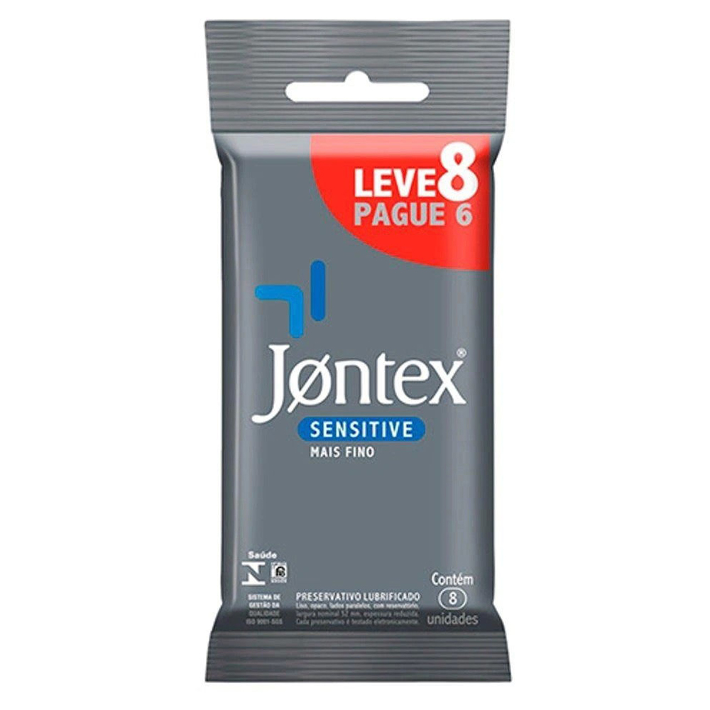 PRESERVATIVO JONTEX SENSITIVE LV8 PG7