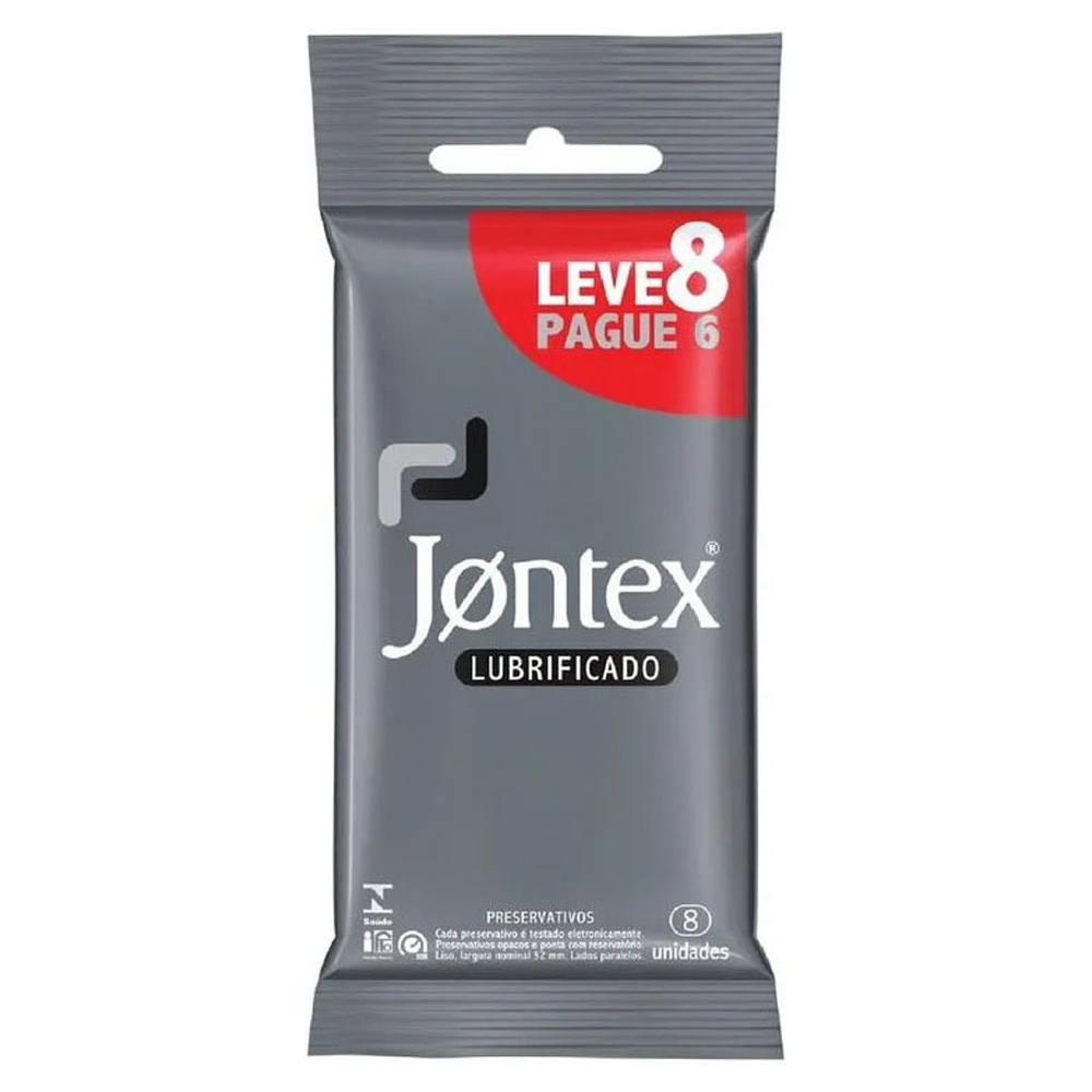PRESERVATIVO JONTEX LUBRIFICADO LV8 PG7