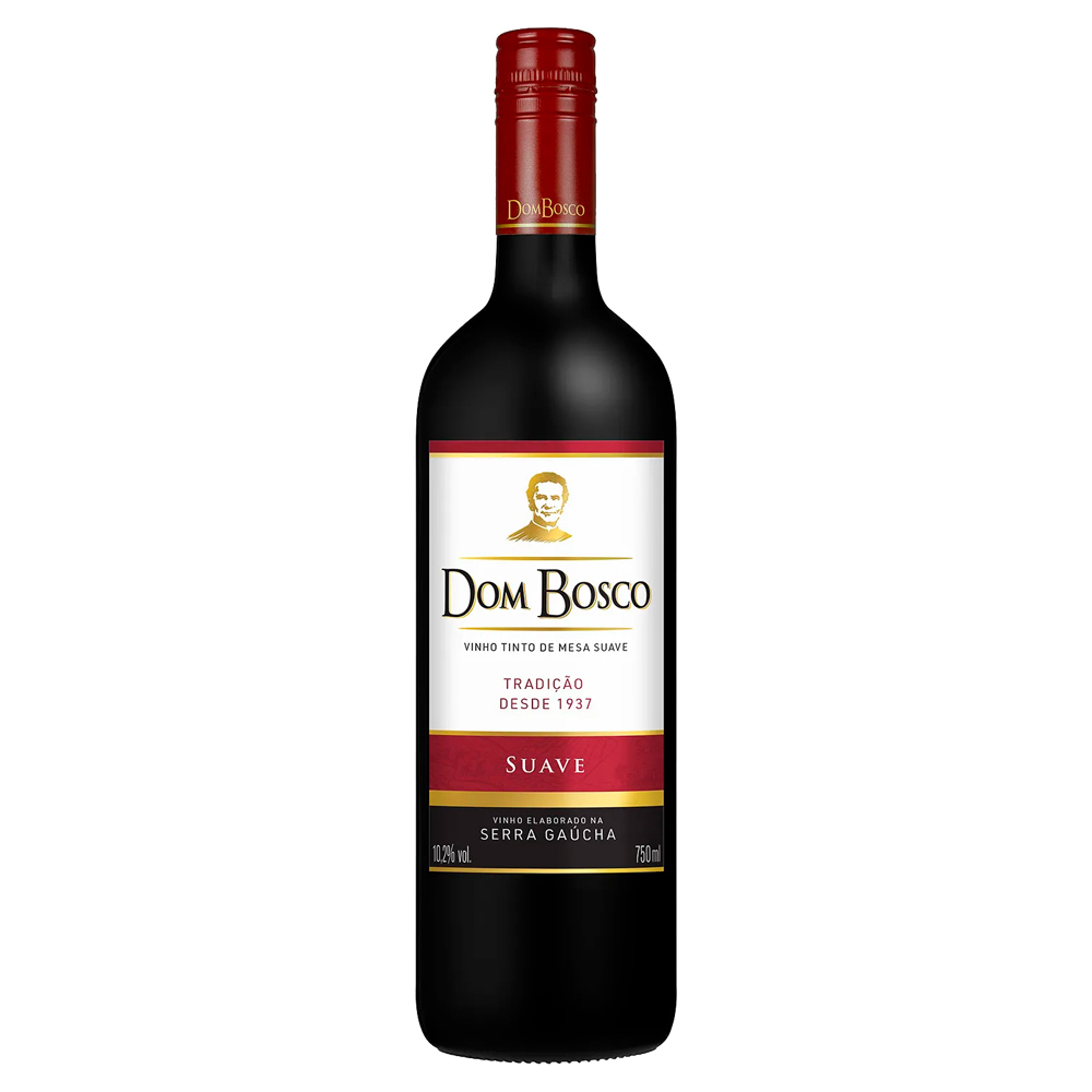 VINHO DOM BOSCO TINTO SUAVE 1L