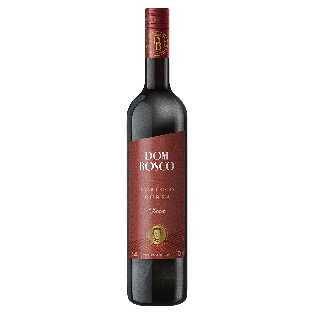 VINHO DOM BOSCO TINTO SUAVE RUBEA 750ML