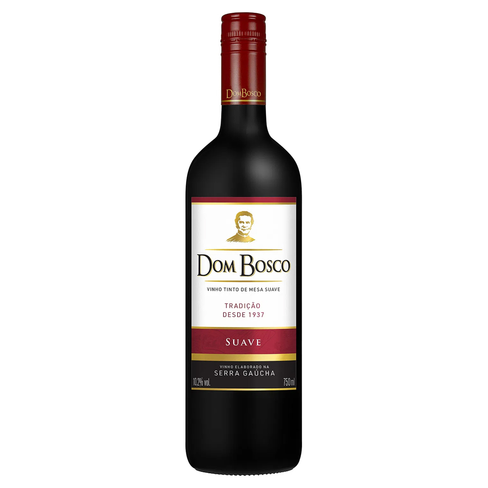 VINHO DOM BOSCO BORDO SUAVE 750ML