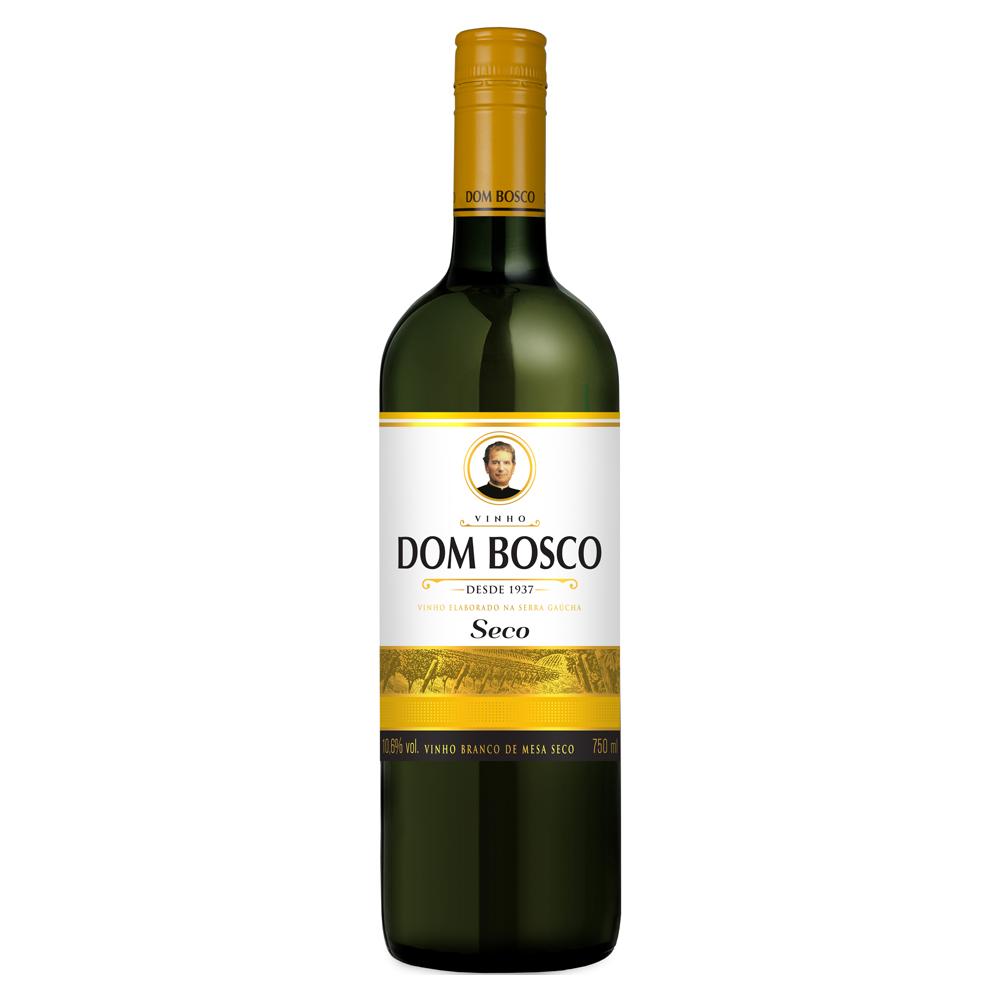 VINHO DOM BOSCO BRANCO SECO 750ML