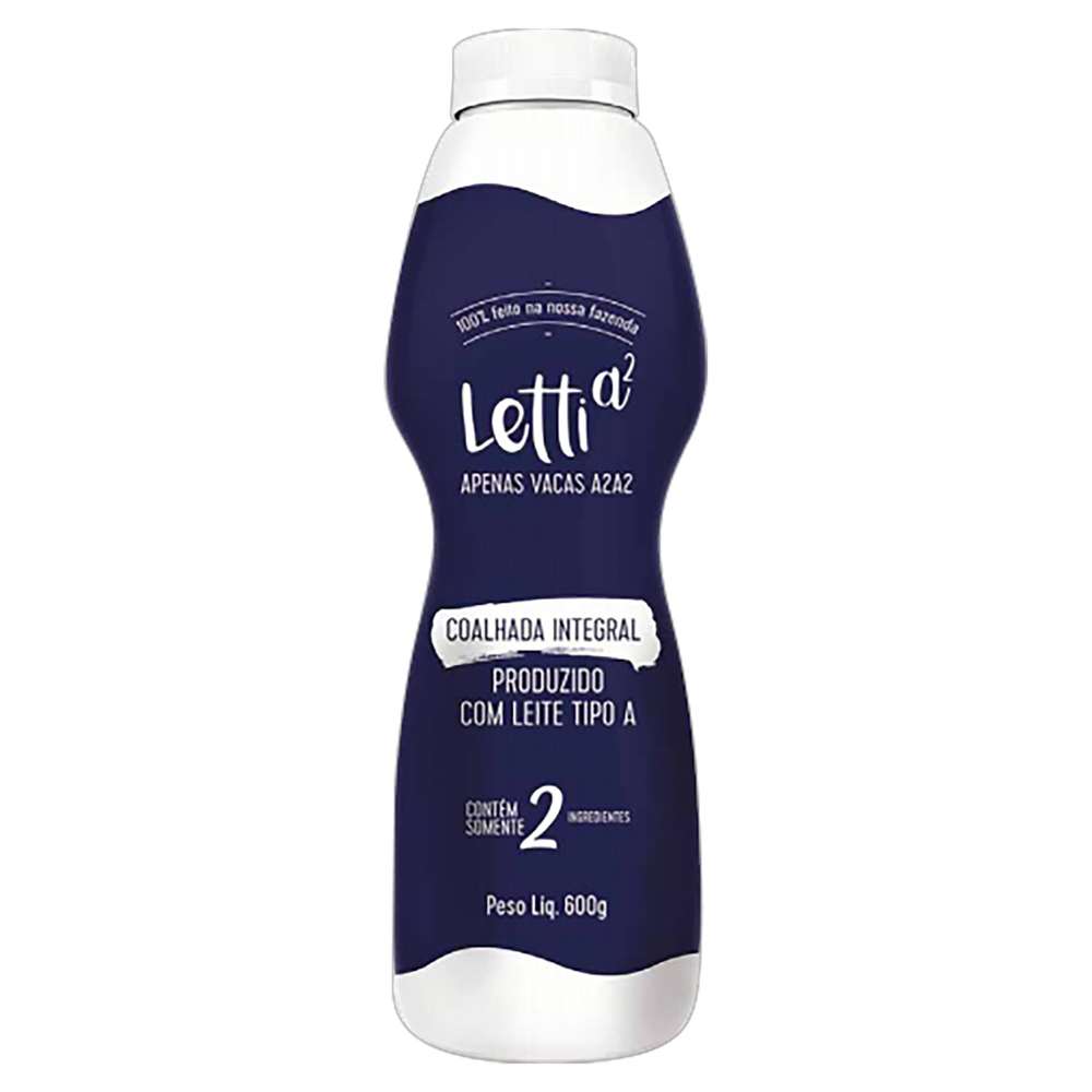 COALHADA NATURAL LETTI A2 500G INTEGRAL