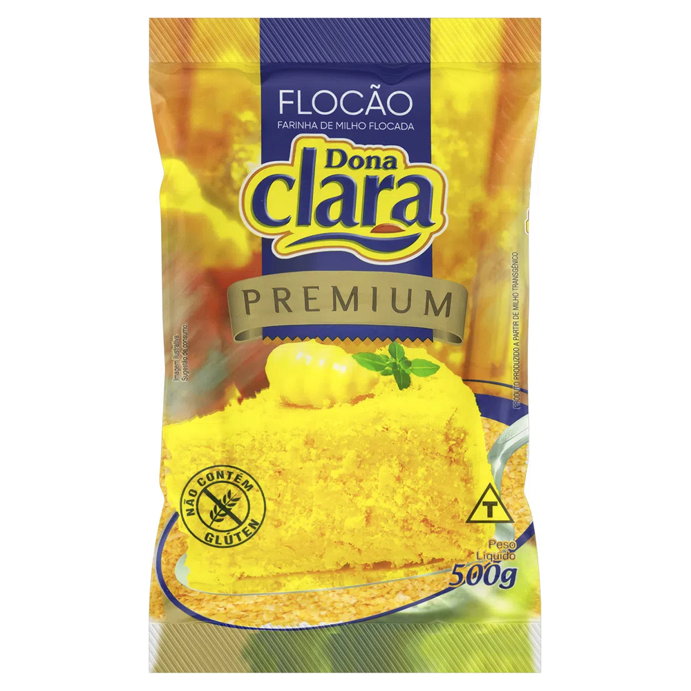 FLOCAO DE MILHO DONA CLARA 500G