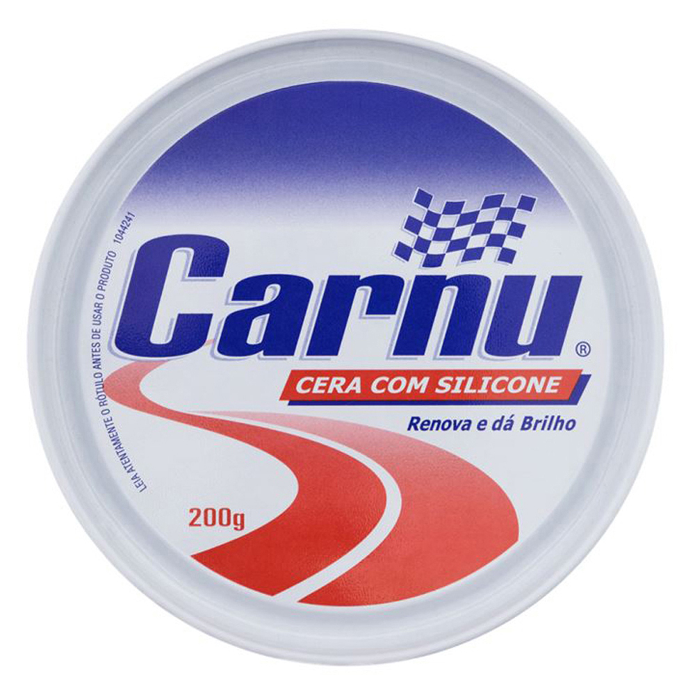 CERA AUTOM CARNU C/SILICONE 200GR