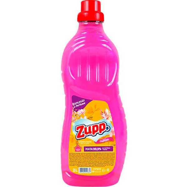 DESINFETANTE ZUPP 2LT FLORES TROPICAIS