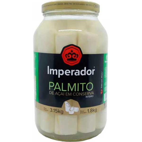 PALMITO IMPERADOR INTEIRO 1,800G