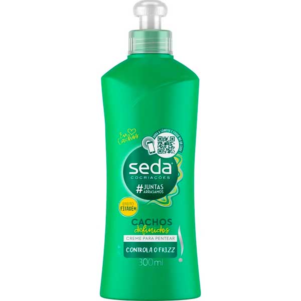 CREME PARA PENTEAR SEDA CACHOS DEFINIDOS FRASCO 300ML
